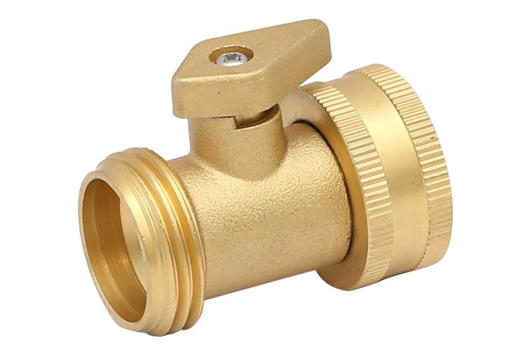 Prás shut-off valve with copper handle made in China