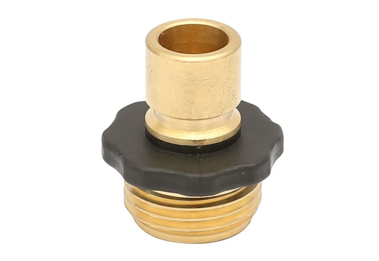 Prás Male Garden Hose Quick Connect Fitting with Rubber